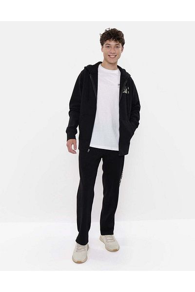 AMERICAN EAGLE هودي بسحّاب ورسومات AE