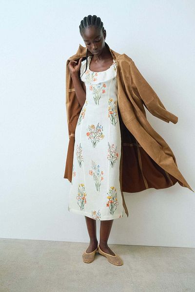 H&M Linen-blend Dress
