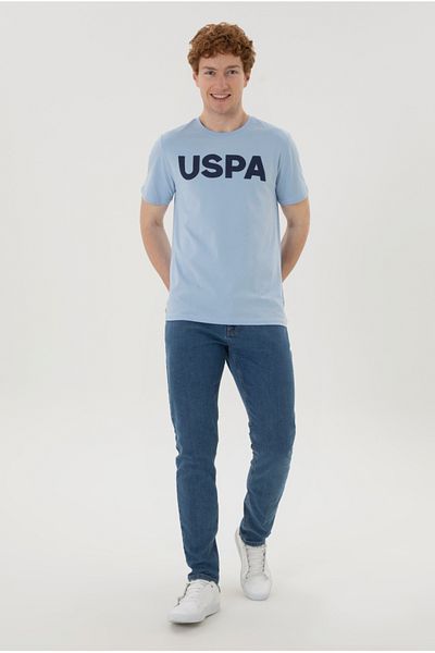 U.S. Polo Assn. Μπλουζάκι με στάμπα uspa με κανονική εφαρμογή polo assn