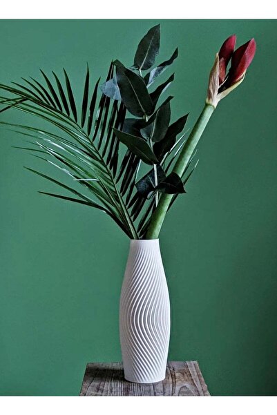 3D Brothers مزهرية حديثة مطبوعة بتقنية ثلاثية الأبعاد بتصميم حلزوني لديكور ال...