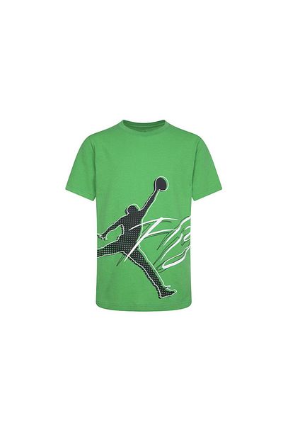 JORDAN Дитяча футболка 95c430f4f Green Jdb Halftone Flight SS