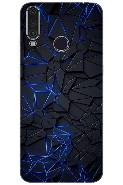 General Mobile GM 10 Uyumlu Kılıf Desen Baskılı Silikon Prizmatik Tasarım STK...