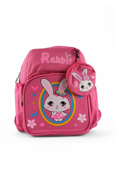 ROSECENTERBAZAAR Rucsac de școală de desene animate pentru elevi ghiozdan cu imprimeu iepure unicorn băieți fete
