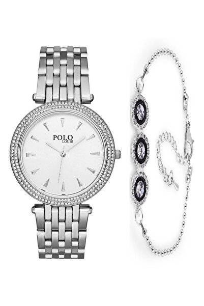 POLO Rucci 1111 Women's Wristwatch Set with Metal Cord