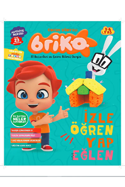 Turkuvaz Dergi BRİKO ( İZLE ÖĞREN YAP EĞLEN) SAYI 12