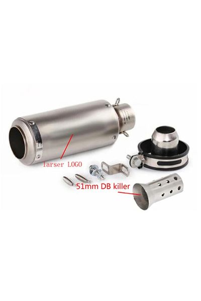 Choice A1 with laser 51mm Universal 51mm/60mm Motorcycle exhaust with DB killer Motorcycle Exhaust Pipe Muf
