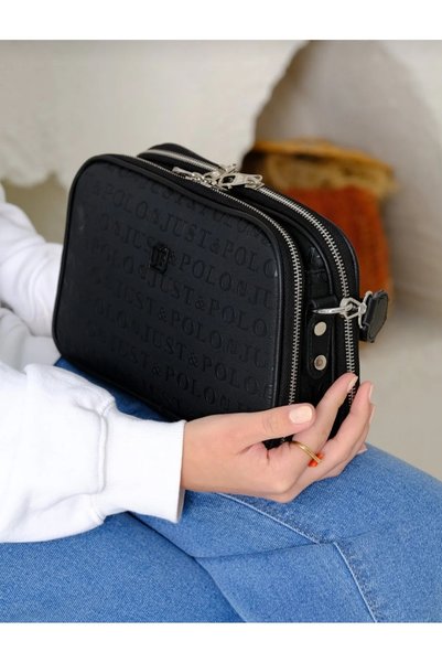 Just Polo Justpolo Women's 5-Compartment Shoulder and Crossbody Bag