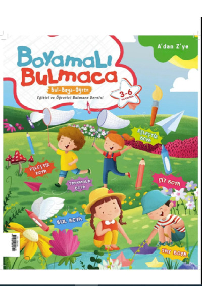 Turkuvaz Dergi BOYAMALI BULMACA 5