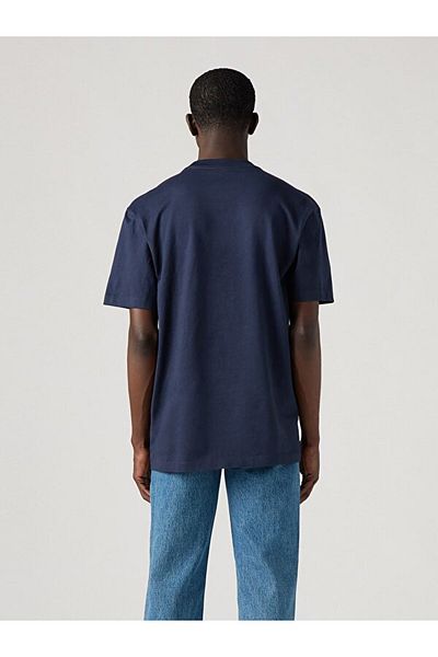 Levi's Ανδρικό βαμβακερό μπλουζάκι με λαιμόκοψη με τσέπη - 001tt-0002