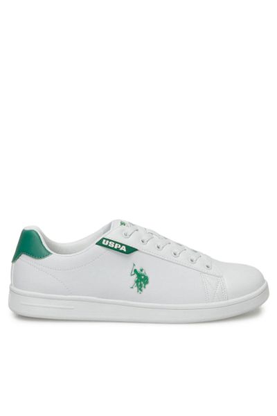 U.S. Polo Assn. Ανδρικό απλό λευκό αθλητικό παπούτσι