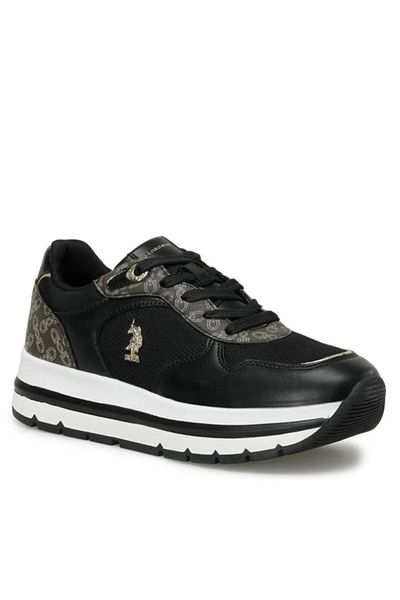 U.S. Polo Assn. Pantofi sport cu talpă înaltă pentru femei