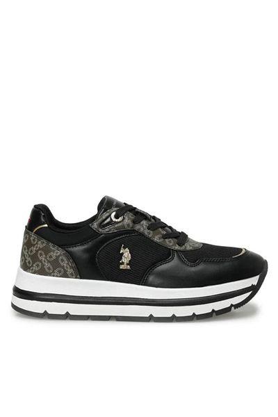 U.S. Polo Assn. Pantofi sport cu talpă înaltă pentru femei