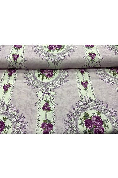 MEKİK MANİFATURA Patterned Duck Linen Fabric