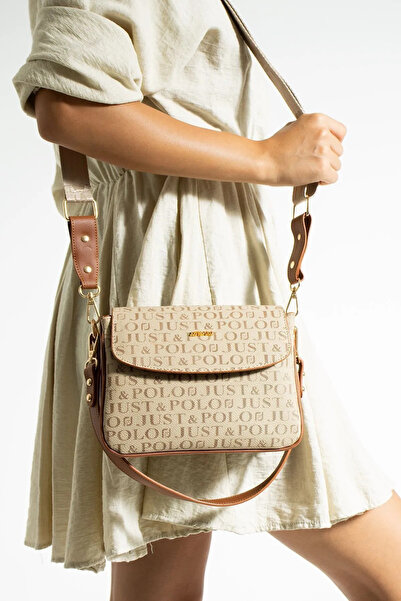 Just Polo Original Women's Printed Hand and Shoulder Bag 342197Pc