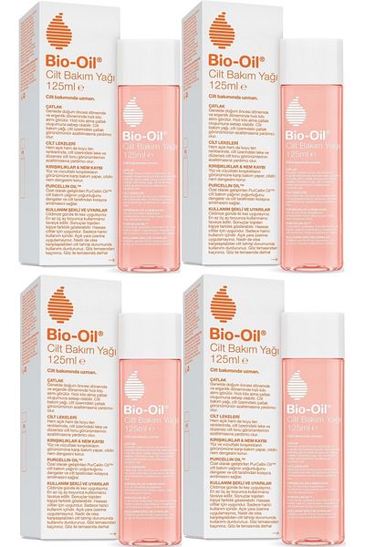 Bio-Oil Anti-Stretch Skin Care Oil 125ml (New Formula) (Set of 4)