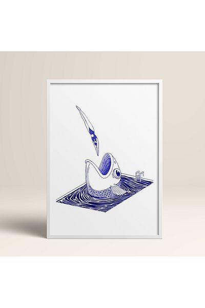 HOMEPACK Pictură cu un singur cadru din lemn Pictură poster dintr-o bucată TK/898