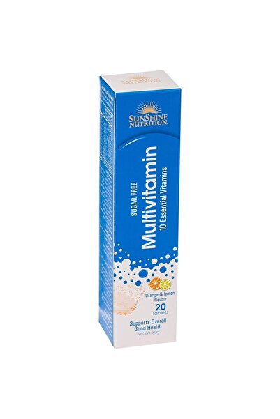 Sunshine Nutrition Nutrition Multi Vitamin Effervescent Tablets With 10 Essen...
