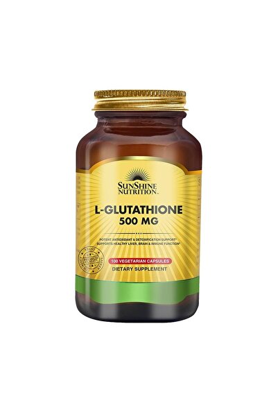 Sunshine Nutrition التغذية L-Glutathione 500 Mg - 100 كبسولة