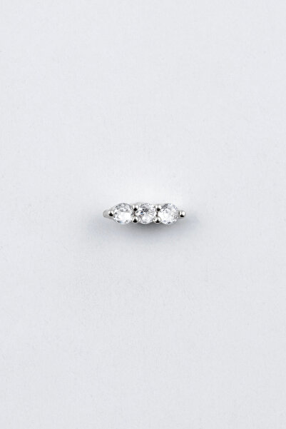 Sortie Aksesuar ثلاثة أشكال حجرية من الزركون من الفولاذ المقاوم للصدأ الحد ال...