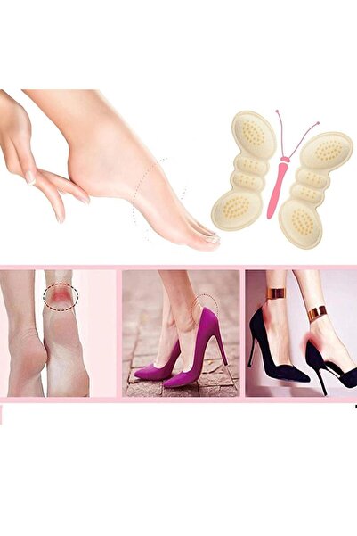 jetfast Black 6mm Shoe Heel Anti-Shock and Anti-Smashing Pad