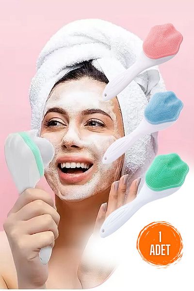 COZY SENSE Soft Peelinq Brush - Apparatus Silicone Skin Care Facial Cleansing