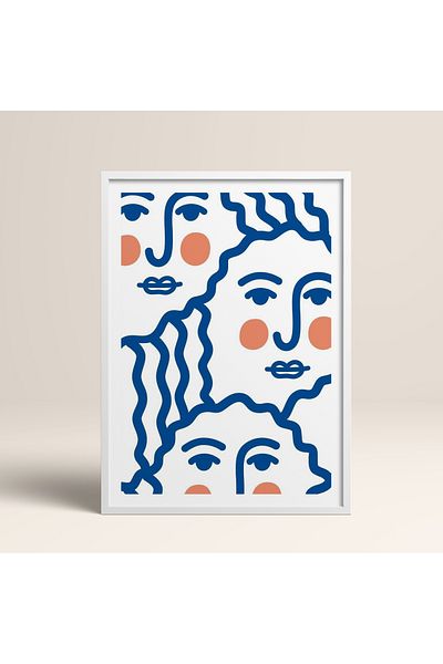 HOMEPACK Pictură cu un singur cadru din lemn Pictură poster dintr-o bucată TK/900