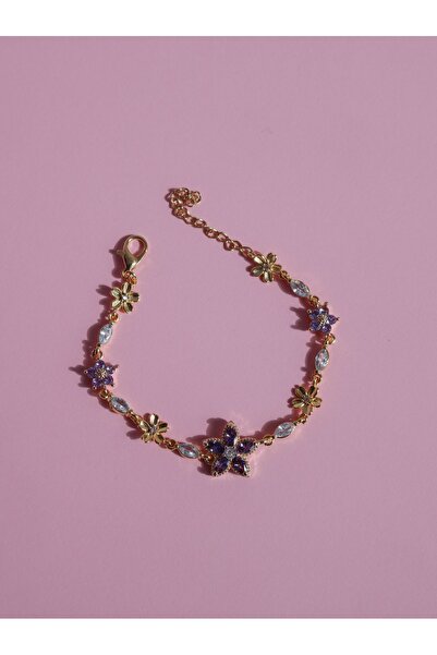 Reorah Collection سوار زهرة الحلزون - سوار بتصميم زهرة أنيقة