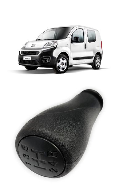 CMEPARTS Fiat Fiorino 2008-2024 Black Manual Gear Shift Knob