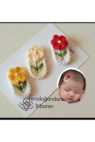 Newborn Baby Buckle 3-Piece Clip Baby Hairless Baby Buckles