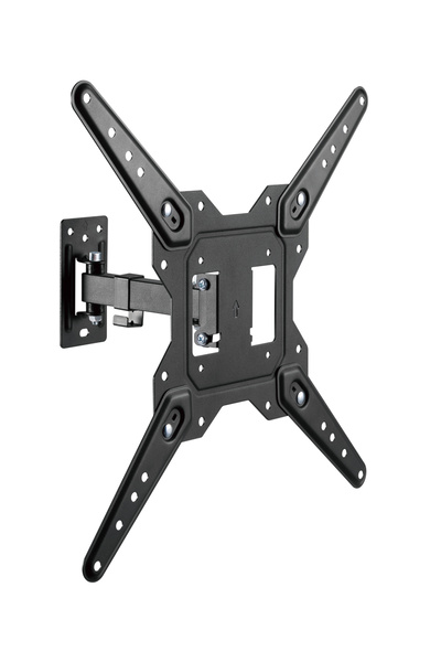 Volkano حامل حائطي للتلفزيون بذراع واحد عالمي من سلسلة Steel للتلفزيونات مقاس...