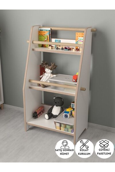 PEKA Montessori Çocuk Odası Eğitici Kitaplık