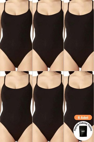 CNT Women's Rope Strap Snap Hooked Body 6 Pack