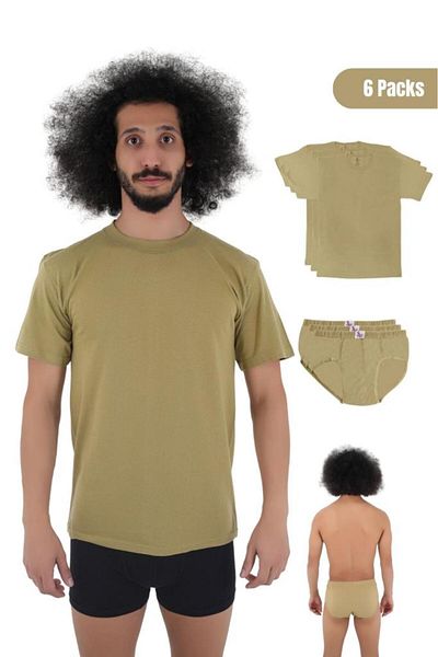 CENNETOĞLU Комплект бельо Soldier Undershirt от 6 части в специална опаковка - кутия