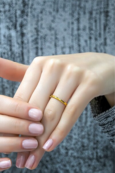 aytekgold Ajda Yüzük 14 Ayar