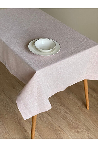 Casa Di Seta Premium Keten Görünümlü Masa Örtüsü
