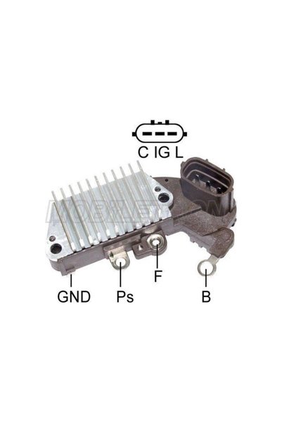Mobiletron 12v Alternatör Konjektör Nıppon Denso Tipi (3 Fiş Oval Soket) (c Ig L) Suzukı Jımmy/swıft