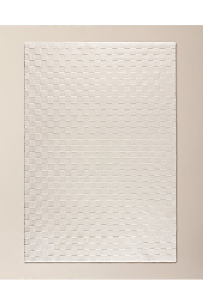 Madame Coco Soie Rölyef Halı - Ekru - 200x290 cm