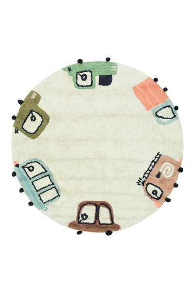 Eko Halı DOGANLAR ANTIQ COTTON BOONN 15 MULTY XXW Yıkanabilir, Kaymaz Tabanlı...