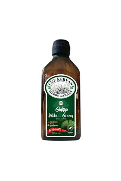 Emr Kervan Herbs Garden Ginkgo Biloba Ginseng Ekstrakt 250 ml