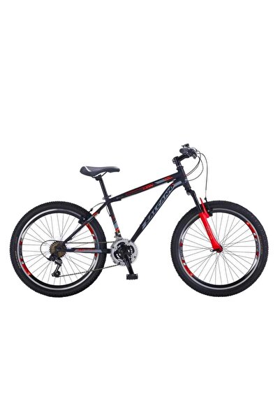 Salcano Lion 26 Jant V-fren Dağ Bisikleti 21 Vites 18 Kadro Gri Kırmızı