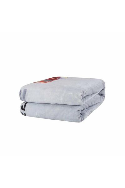 ÇIRPAN EV Karaca Home Racing Gray Single Person Blanket