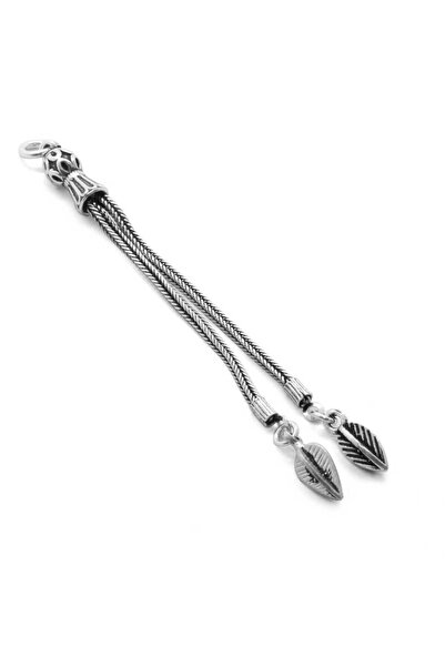 Tesbihane Листковий дизайн 2-х частинний батіг 925 проба срібло китиця 116000024