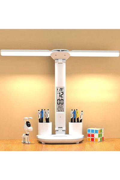 sharpdo LED Double Head USB Table Lamp