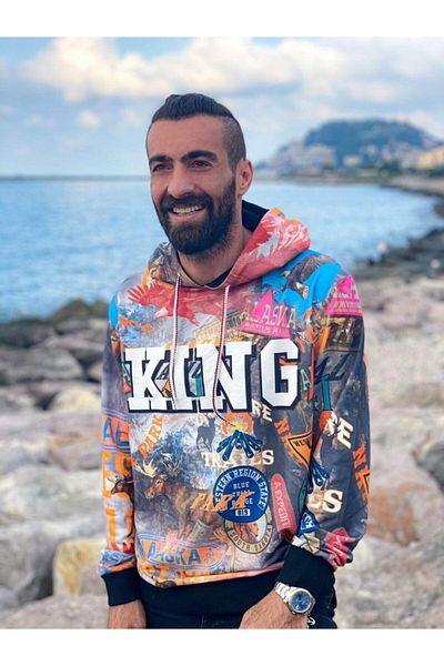 Hilal Akıncı Kids Ανδρικό φούτερ King Model