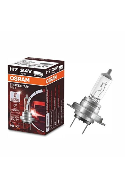 Osram 24V H7 AMPUL 70W TRUCKSTAR SARSINTIYA DAYANIKLI