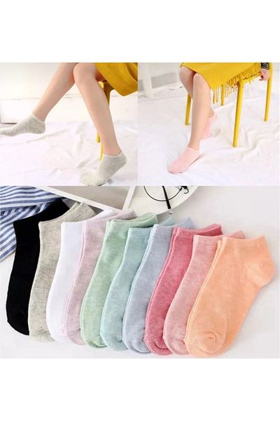 REYNBOO SOCKS 5 чифта чорапи за момичета, обикновен модел, 5 различни цвята, детски ботуши за 5 години, перащи се