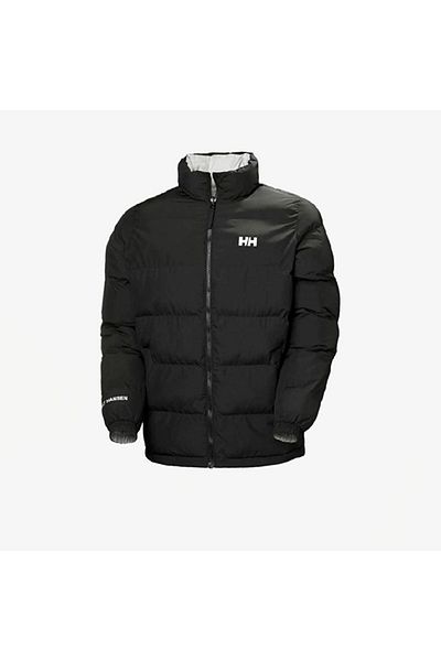 Helly Hansen Yu 23 Reversible Puffer Men's Black Stand-up Collar Coat