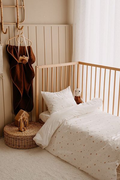 TBA COLLECTION Baby Size Duvet Cover Set (100X150)| Tiny Boho Florals