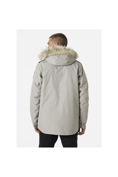 Helly Hansen Parka Coastal 3.0 Men's Gray Hooded Coat