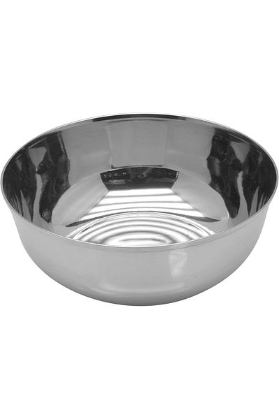 RAJ Stainless Steel Serving Bowls, 17 cm, MV0009, Curry Bowl , Salad Bowl , Side Bowl, Dessert Bowl